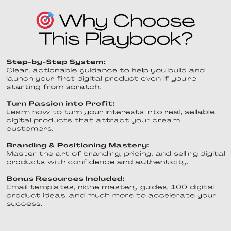 Passion to Income Toolkit