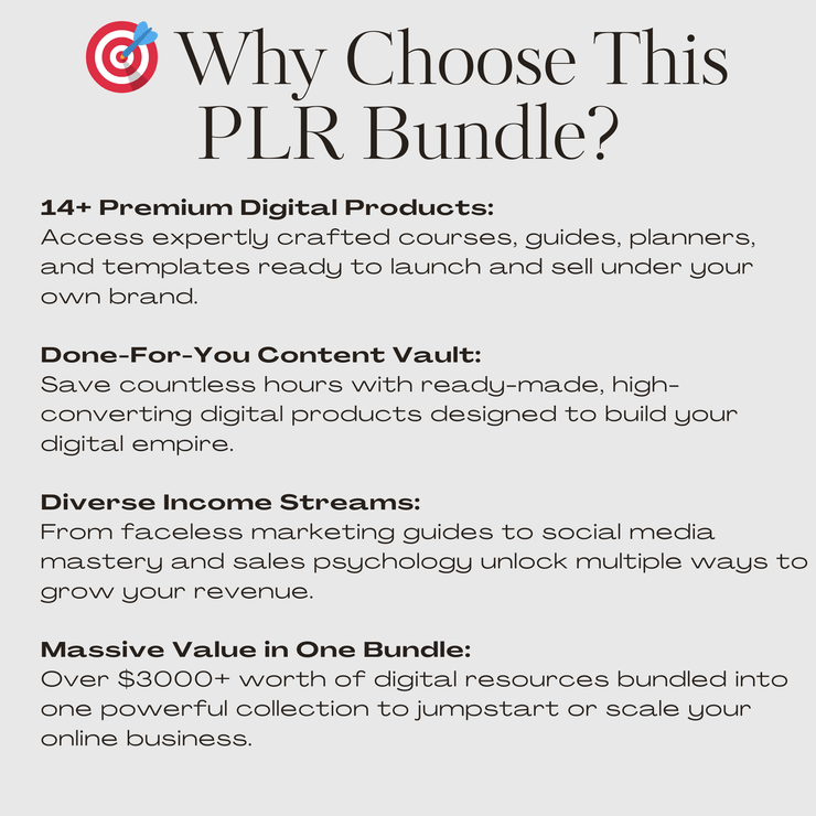 THE PLR COLLECTION