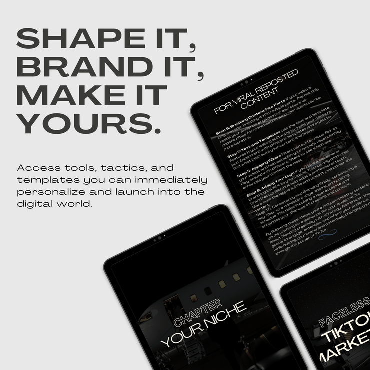 Tiktok Marketing - Faceless
