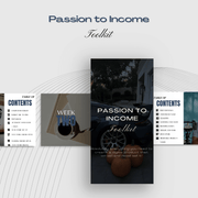 Passion to Income Toolkit